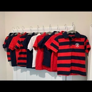 Set of 10 Primrose Polos for Boys